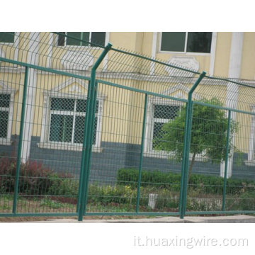 Fence a maglie di filo saldato a buon mercato ricoperto di PVC